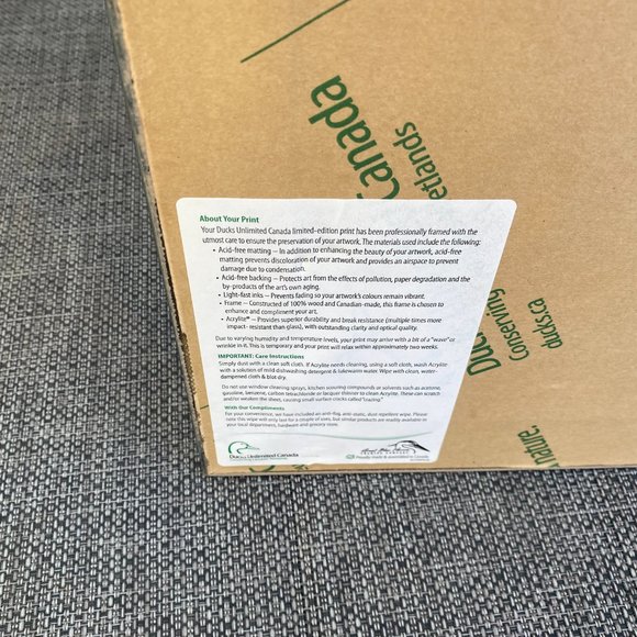 DUCKS UNLIMITED WALL ART - Picture 3 of 6